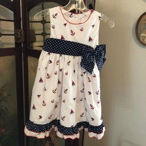 Toddler Spring Nautical Dress